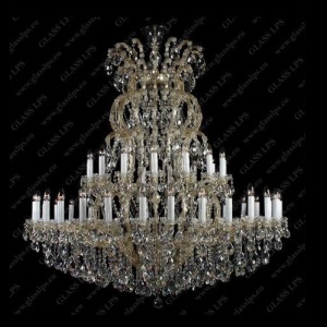 Candelabru 46 de brate Maria Theresa cristal Bohemia