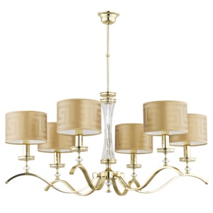 Candelabru 6 brate realizat manual AVERNO