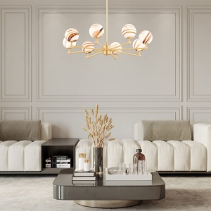Candelabru 8 brate design minimalist Aruba - Img 3
