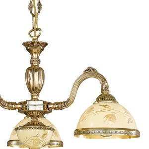 Candelabru clasic cu 3 brate realizat manual 6308 107151 universul-luminii.ro