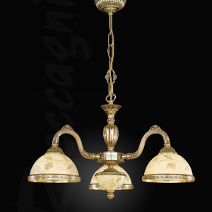 Candelabru clasic cu 3 brate realizat manual 6308 204161 universul-luminii.ro