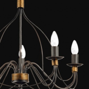 Candelabru CORTE SP12 RUGGINE 097671 88091 universul-luminii.ro