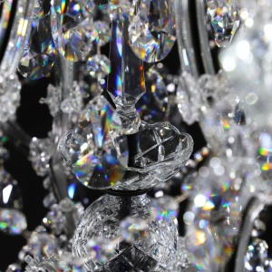 Candelabru Cristal Bohemia Exclusive 24 brate MARIA TEREZIA 75 - Img 12