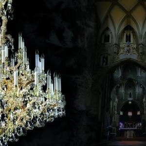 Candelabru Cristal Bohemia Exclusive 48 brate, diam.160cm MARIA TEREZIA 19 CE 177401 universul-luminii.ro