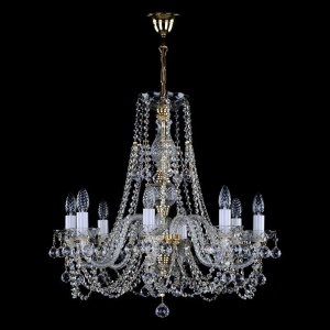Candelabru Cristal Bohemia Exclusive 8 brate ANDULA - Img 1