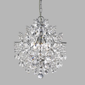 Candelabru cristal K9 design elegant 38cm Harrietta 7673-3CC SRT - Img 2