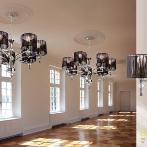 Candelabru design elegant Impress 3 White 51501 universul-luminii.ro