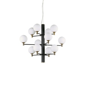 Candelabru design modern COPERNICO SP12 NERO, D-71cm 197319