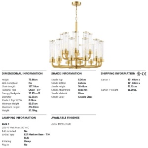 Candelabru design modern SORIANO - Img 2