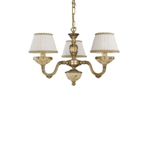 Candelabru din alama 3 brate design italian 6522 107261 universul-luminii.ro