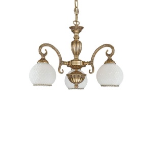 Candelabru din alama cu 3 brate design italian 8500 107601 universul-luminii.ro