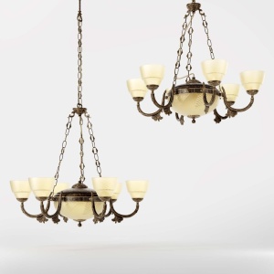 Candelabru din alama stil Neoclassical Elisa - Img 4