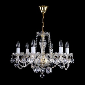 Candelabru elegant cu 6 brate Cristal Bohemia Exclusive ELSA VI. CE
