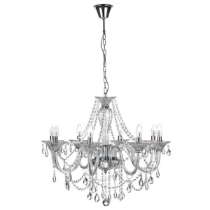 Candelabru elegant cu cristale K9 Connor 8L - Img 1