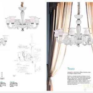 Candelabru elegant diametru 65cm TESEO SP6 068411 51971 universul-luminii.ro