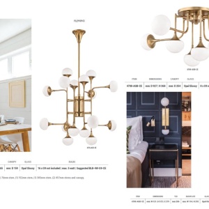 Candelabru LUX design modern FLEMING 126351 universul-luminii.ro