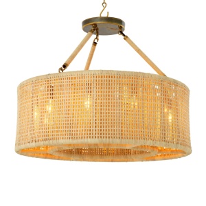 Candelabru LUX design natural Bernardi ratan