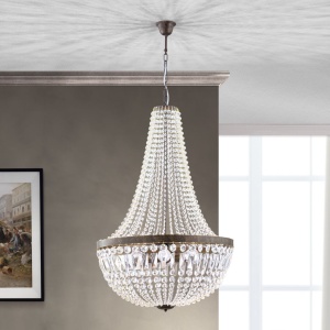 Candelabru stil clasic finisaj auriu antique Arila HL 6-1497/6 Antik OR