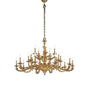Candelabru XXL 25 de brate LUX design clasic realizat manual Alberto
