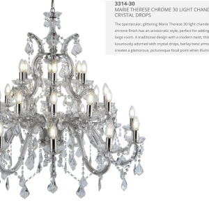 Candelabru XXL casa scarii design clasic Marie Theresea 30L 3314-30 SRT 175721 universul-luminii.ro