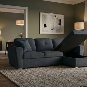 Coltar extensibil, material texturat gri, APARTMENT 245cm - Img 12
