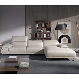 Coltar LUX cu sezlong dreapta design italian Serena