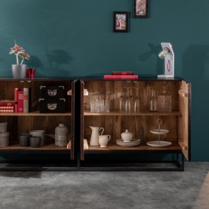 Comoda design industrial vintage Creativo 177cm - Img 5