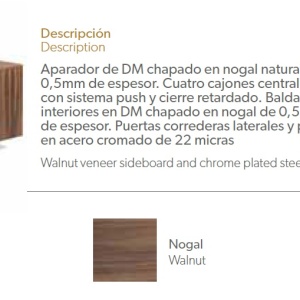 Comoda eleganta design LUX Goblen AC-GOB-N5522 - Img 2