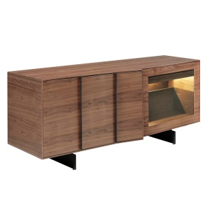 Comoda moderna cu design original si iluminat LED Wood - Img 2