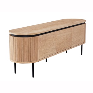 Comoda TV cu furnir de stejar ATELIER 160cm
