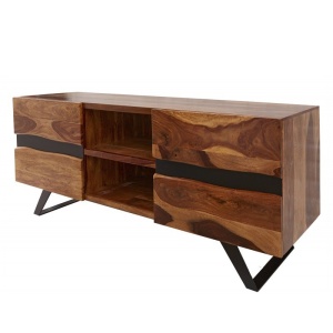 Comoda TV design industrial vintage Amazonas 160cm Sheesham