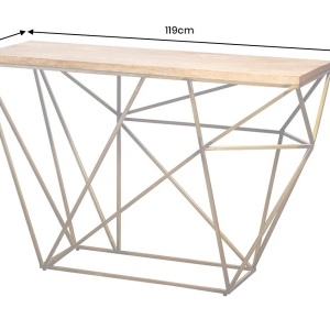Consola design industrial vintage DIAMOND 120cm - Img 6
