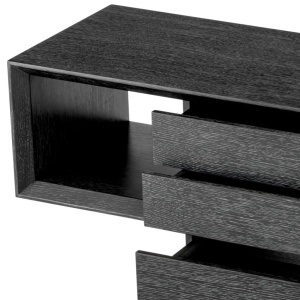 Consola LUX design modern Mantua, gri carbune - Img 5