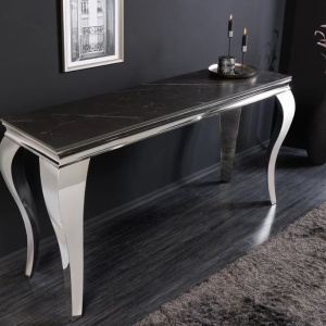 Consola MODERN BAROCK 140cm crom/ negru A-44367 VC - Img 9