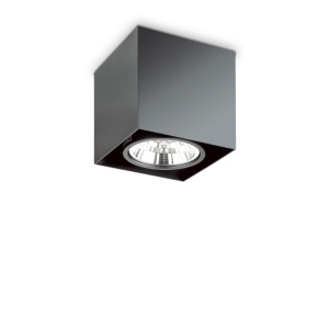 Corp aplicat cu spot directionabil MOOD PL1 D15 SQUARE NERO 243931 IDL - Img 1