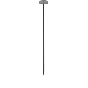 Corp iluminat exterior decorativ cu tarus CAMI H-80cm, ciment negru - Img 8