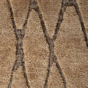 Covor design LUX din lana din Noua Zeelanda, Coralie Maro 300x200cm - Img 5