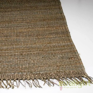 Covor elegant din iuta, realizat manual, DOON 200x250cm, gri 80903/00 TN - Img 2
