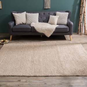 Covor Wool 240x160cm, bej - Img 4
