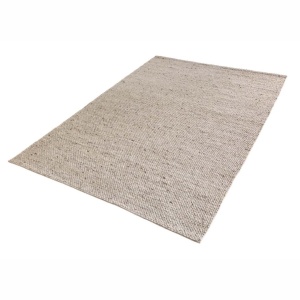 Covor WOOL 240x160cm gri argintiu din lana - Img 3