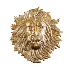 Decoratiune perete WILDLIFE LOWE 60cm auriu A-43953 VC