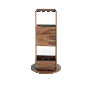 Dulapior bar rotativ design LUX Walnut AC 3115-BRG3615E - Img 3