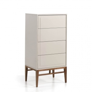 Dulapior elegant cu 4 sertare, design modern Platin AC-CP1709-A