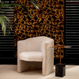 Fotoliu elegant design LUX Watertown, Seashell off white - Img 2