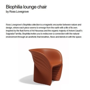 Fotoliu lounge design modern, exterior, interior, BIOPHILIA LOUNGE CHAIR 59002 Vondom - Img 7