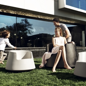Fotoliu lounge design modern, exterior, interior, ROULETTE KIDS 61005 Vondom - Img 2