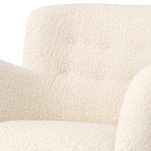 Fotoliu LUX design elegant Bixby, Faux shearling - Img 6