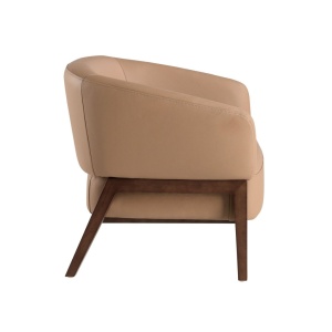 Fotoliu LUX design italian, Piele Naturala, Brown - Img 3
