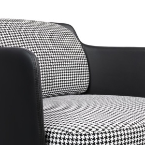 Fotoliu modern ultra confortabil Black-Gold - Img 10