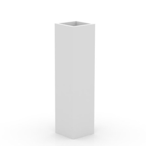 Ghiveci plante design decorativ exterior/interior Square tower pot 25x25x100cm